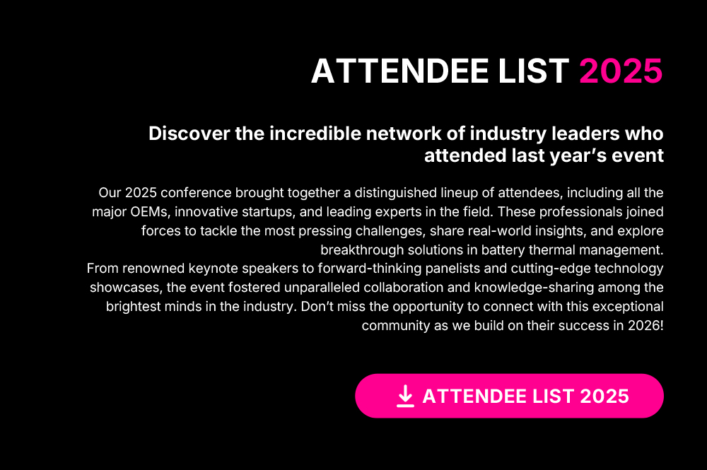 Attendee List Attendee List