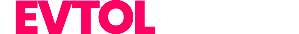 EVTOL SHOW logo with EVTOL in bold pink and SHOW in light grey on a white background.