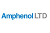 Amphenol Ltd logo with Amphenol in blue and Ltd in grey on a white background.